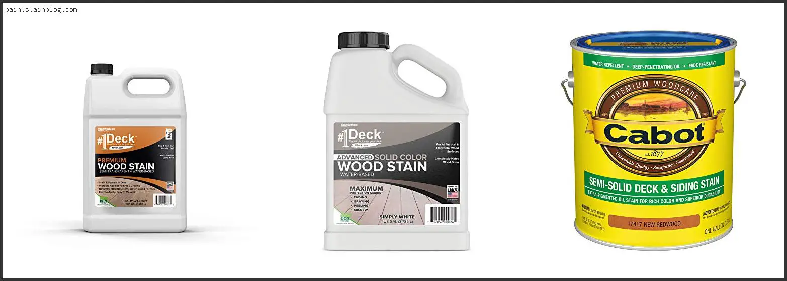 10 Best Semi Solid Deck Stain 2022